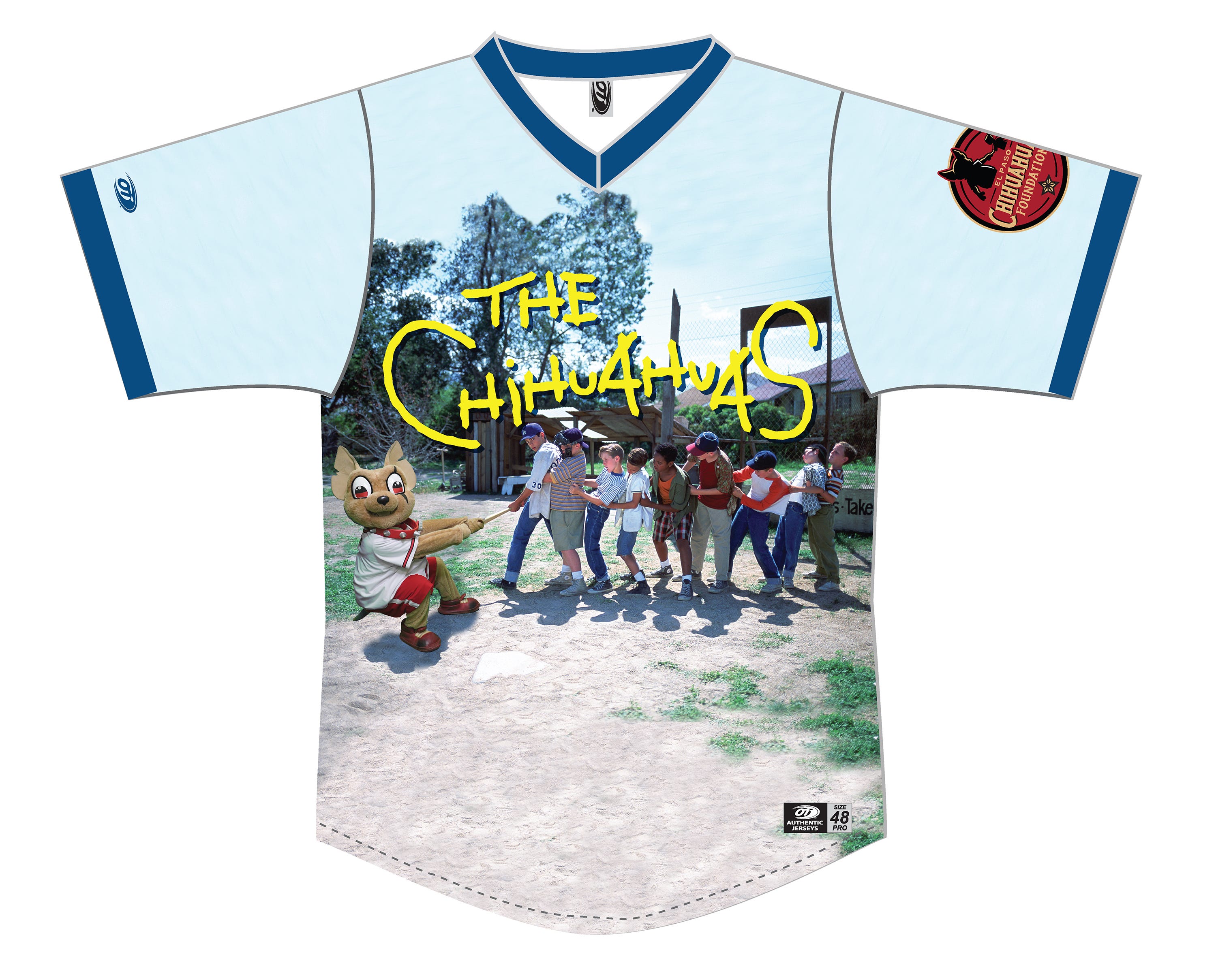 chihuahua baseball jersey